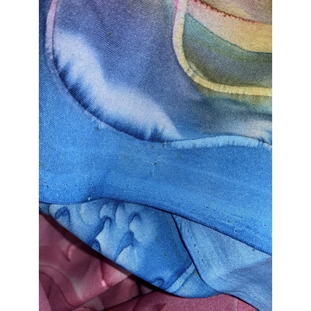 Sarong‎ Beach Wrap Dolphins Shawl Scarf Wall Decor Vibrant Blue Pink 43x72